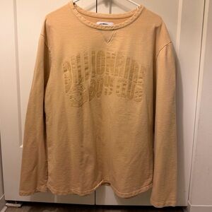 Billionaire Boys Club Beige Crewneck Sweater
